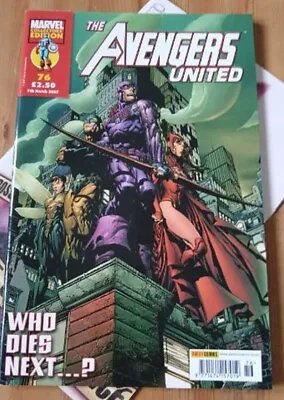 Buy Avengers United 76 2007 VF+ Marvel UK Comics Fantastic Four - P&P Discounts • 0.99£