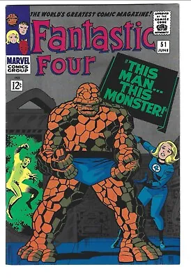 Buy Fantastic Four #51 - 1993 Marvel Comics - JC Penney Reprint - CGC Ready- NM • 90.70£