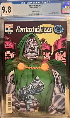 Buy Fantastic Four #32 (2021) CGC 9.8 WP - Kirby  Hidden Gem  Variant Cover • 118.74£