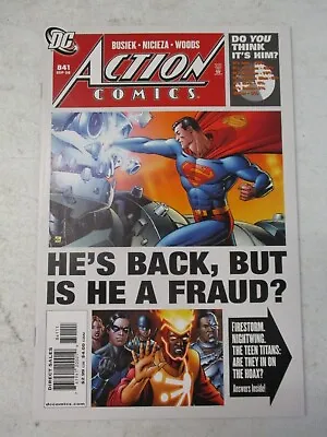 Buy Action Comics #841 2006 Nm Near Mint 9.6 Superman Dc Firestorm Nightwing Titans • 3.18£