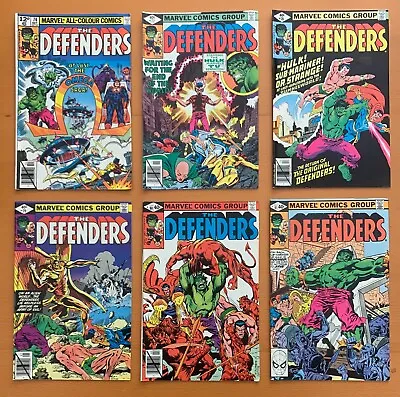 Buy Defenders 63 X Comics Between #76 & 151 (Marvel 1979) Massive Bronze Age Job Lot • 336.75£