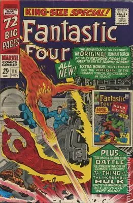 Buy Fantastic Four Annual #4 GD/VG 3.0 1966 Stock Image Low Grade • 8.79£