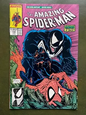 Buy Amazing Spider-Man 316 (1989) 1st Full Venom Cover. Todd McFarlane Art MARVEL • 64.47£