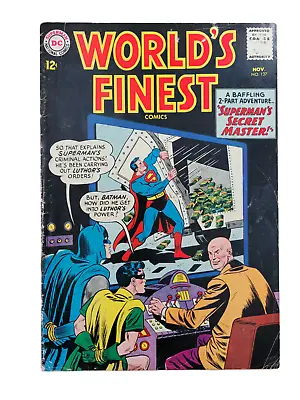 Buy World's Finest Comics #137 Low Grade Silver Age Batman Superman DC 1963 Vintage • 15.07£
