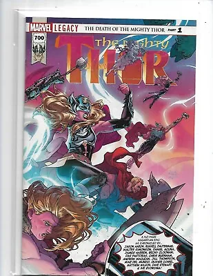 Buy Mighty Thor #700 Dauterman Variant Marvel Value Stamp Included NM 2017 Nw121 • 9.65£