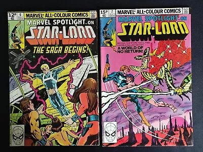 Buy MARVEL SPOTLIGHT #6 And #7 1ST + 2ND APPEARANCE OF STAR-LORD • 15£