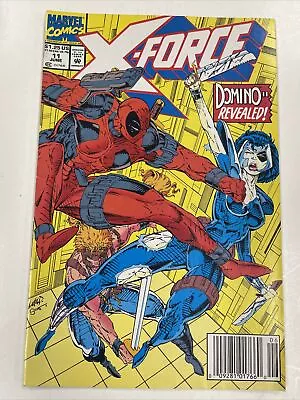 Buy X-FORCE #11. 1st Domino App. Key Issue.  Newsstand Variant. Marvel 1991. NM/VF • 15.93£