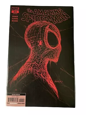 Buy Marvel : The Amazing Spider-Man #55 Gleason Red Second Print Variant • 4.99£