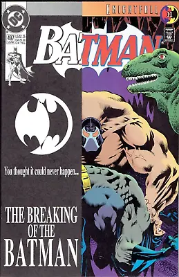 Buy BATMAN #497 (1993 Vol.1) NM | Knightfall | KEY! BANE Breaks BATMAN'S BACK! • 8.79£