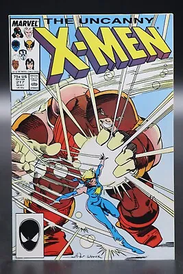 Buy Uncanny X-Men (1963) #217 Walt Simonson Dazzler Vs Juggernaut Cvr Guice Art NM- • 3.95£