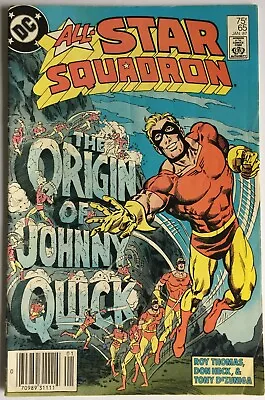 Buy All Star Squadron #65 (Jan 1987, DC) The Origin Of Johnny Quick • 9.59£