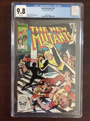 Buy CGC 9.8 New Mutants 10 X-Men White Pages • 59.58£