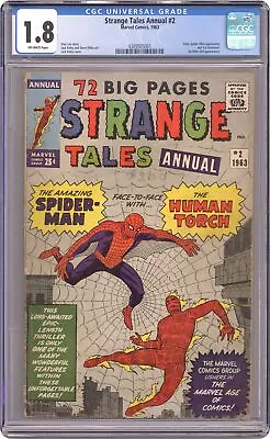 Buy Strange Tales Annual #2 CGC 1.8 1963 4389505001 • 255.85£