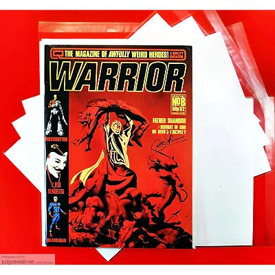 Buy Warrior Magazine # 8 V For Vendetta Alan Moore Comic Signed Editor (Lot 3657 • 44.99£
