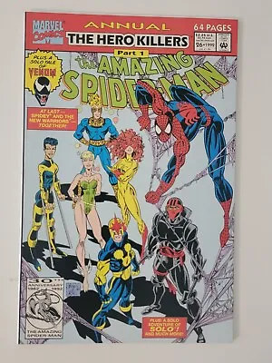 Buy Amazing Spider-man Annual #26 Marvel Comics 1992 Hero Killers Venom Solo Story • 2.24£