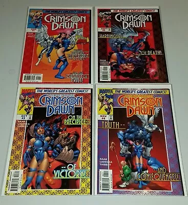 Buy Crimson Dawn Psylocke Archangel #1-4 X-men Marvel Comics High Grade Set 1997 (4) • 12.99£