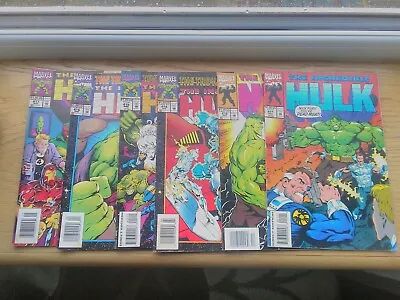 Buy The Incredible Hulk X 6 # 411, 412, 414, 415, 416, 417 Marvel • 7.50£