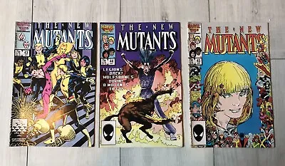 Buy The New Mutants #43 #44 #45 Marvel Comics 1980s • 10£