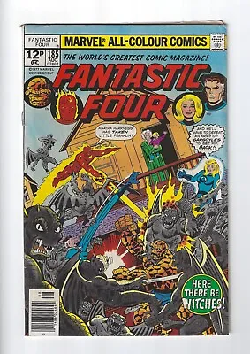 Buy Marvel Comics Fantastic Four #185 (Aug 1977) Pence Copy • 8£