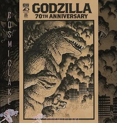Buy Godzilla 70th Anniversary #1 Arthur Adams 1:50 Inc Ratio Poster Variant Pre 5/8☪ • 111.49£