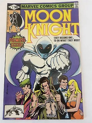 Buy MOON KNIGHT #1 Sienkiewicz 1st Bushman Marvel Comics 1980 NM/NM- • 49.95£