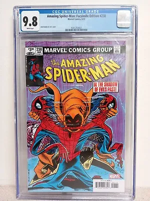 Buy Rare Amazing Spider-man #238 Facsimile Variant Cgc 9.8 🔥🔥 2022 • 40£
