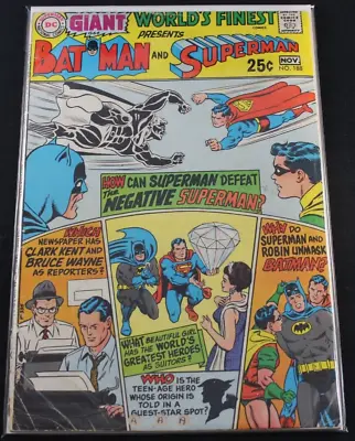 Buy World's Finest 188 Superman Batman Comic GD-VG • 6.25£
