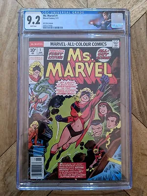 Buy Ms Marvel 1 From 1977 CGC 9.2 1st Carol Danvers As Ms Marvel With Custom Label • 205£