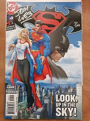 Buy SUPERMAN / BATMAN #9 (DC 2004) JEPH LOEB SIGNED RARE Exclusive + COA! • 30£