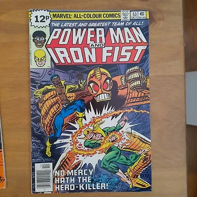Buy Power Man And Iron Fist #53 - UK Marvel Comics - October 1978 FINE+ 6.5 • 3.50£