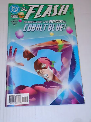 Buy FLASH #143 (1998) Cobalt Blue, Wally West, Kid Flash, DC Comics, NM • 1.97£