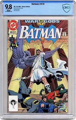 Buy Batman #470 CBCS 9.8 1991 21-2599D8C-019 • 72.86£
