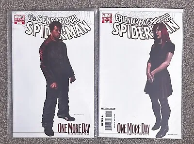 Buy Friendly Neighborhood Spiderman #24 & Sensational #41 Variant Comic One More Day • 12£