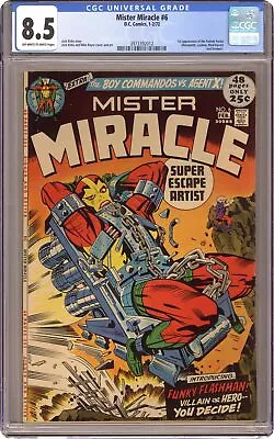Buy Mister Miracle #6 CGC 8.5 1972 3973392012 • 79.06£