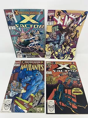 Buy X-Tinction Agenda 4 Issue Lot Uncanny X-Men 271 X-Factor 60 61 New Mutants 96 • 16.47£