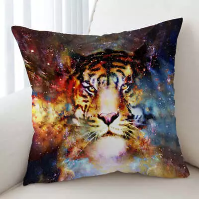 Buy Cool Space Tiger Cushion Cover • 10.35£
