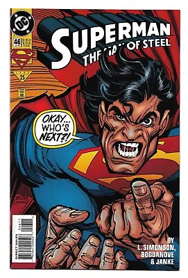 Buy Superman: The Man Of Steel #46 : NM :  Finish Line!  • 1.50£