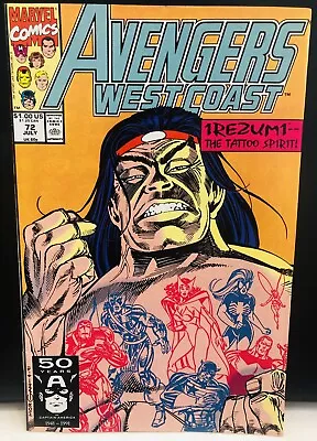 Buy West Coast Avengers #72 Comic , Marvel Comics • 2.11£