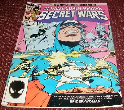Buy Marvel Super Heroes Secret Wars #7B Comic Copper Age November 1984 • 12.79£