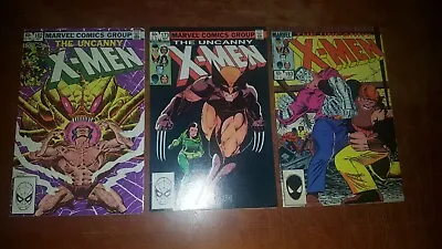 Buy Uncanny X-Men #162 #173 #183 1982 VF • 19.82£