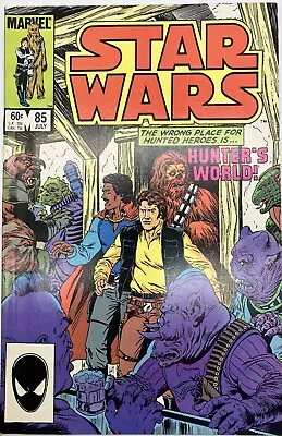 Buy Star Wars Comics (Series) ~ Vol 1 #85 ~ Marvel Comics (July 1984) • 6.39£