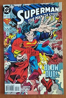 Buy Superman The Man Of Steel #27 - DC Comics 1st Print • 6.95£