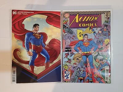 Buy Action Comics Superman 1000-1050 Foil 55 Book 1001-1051 B Cardstock 1046 Artgerm • 78.84£