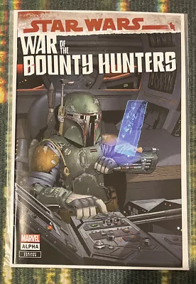 Buy Star Wars: War Of The Bounty Hunters Alpha #1 Variant Marvel Comics 2021 Mailer • 3.99£