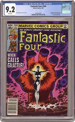 Buy Fantastic Four #244 CGC 9.2 1982 4097362007 • 106.69£