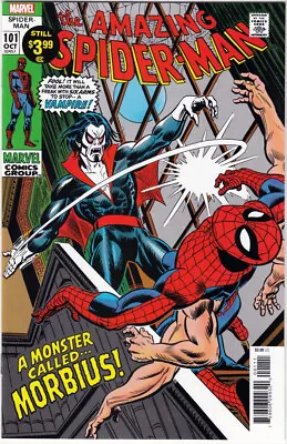 Buy Amazing Spider-Man Facsimile #101 NM 1st Appearance Of Morbius (2021) • 15.97£
