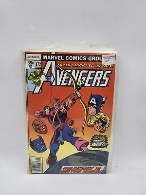 Buy Avengers #172 (Marvel Comics 1978) Hawkeye • 11.86£
