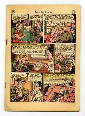 Buy Sensation Comics #64 Coverless 0.3 1947 • 55.97£