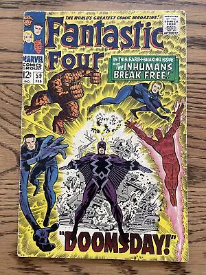 Buy Fantastic Four #59 (1967) Dr Doom Steals Silver Surfer's Power! Iconic Story VG • 27.66£
