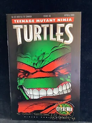 Buy TMNT #58 Mirage Comic 1993 City At War Teenage Mutant Ninja Turtles • 79.55£